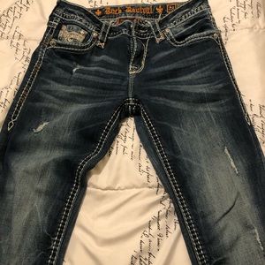 Pilkin Rock revival mid rise skinny size 28X32